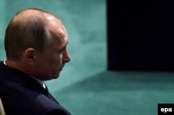 Путин ожидает выступления в ООН