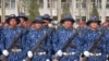 Служащие Национальной гвардии Узбекистана.