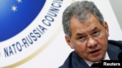 Russian Defense Minister Sergei Shoigu