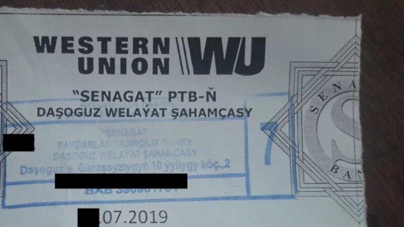 Türkmenistanda Western Union hyzmatlary we daşary ýurt walýutasyndaky bank geçirmeleri elýeterli däl