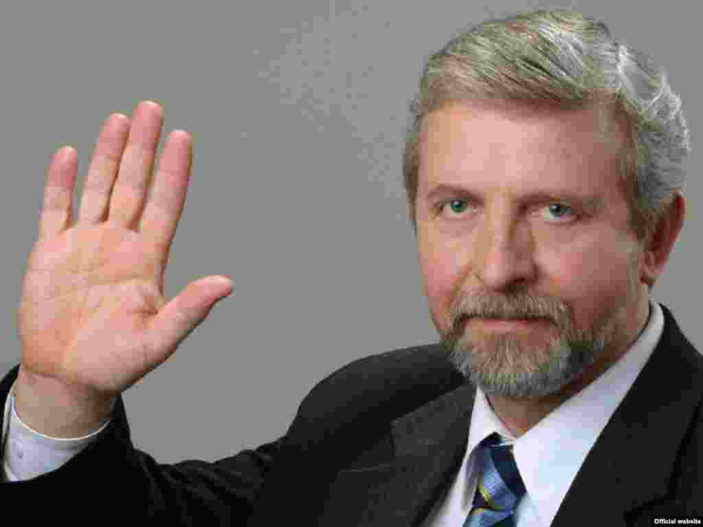 Фота на плякат для выбарчай прэзыдэнцкай кампаніі 2006 году