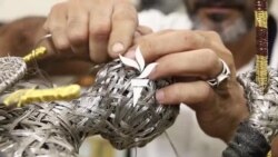 د اوسپنې له تارونو مجسمې څنګه جوړېږي؟