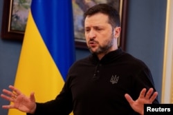 Ukraine's President Volodymyr Zelenskyy