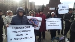 В Харькове прошел митинг за союз с Россией