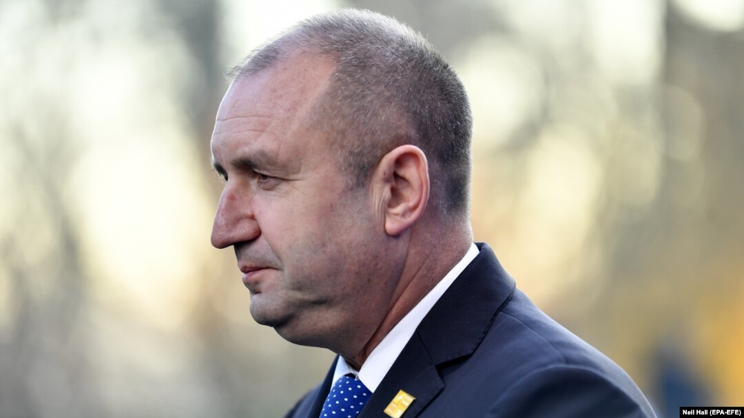 Bulgarian President Rumen Radev (file photo)