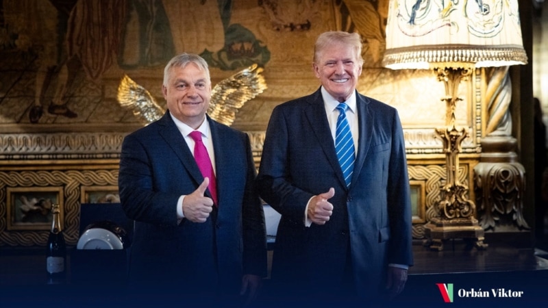 Орбан пасьля размовы з Трампам аб заканчэньні вайны ва Ўкраіне: «Ён зьбіраецца гэта вырашыць»