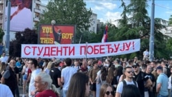 Okupljanje na Slaviji u Beogradu 23. maj 2026.