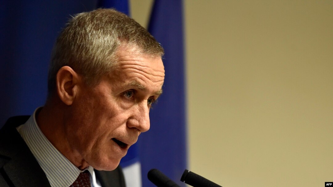 Paris Prosecutor Francois Molins (file photo)