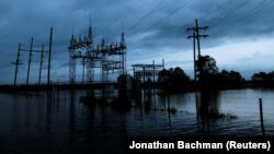 Vërshimet e shkaktuara nga Harvey në një pjesë të shtetit Luiziana