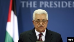 Palestinian President Mahmud Abbas