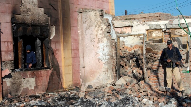 პაკისტანში ინდუისტური ტაძრის განადგურების 14 მონაწილე დააკავეს