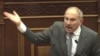 Armenia - Prime Minister Nikol Pashinian responds to an opposition member of the Armenian parliament, Yerevan, May 7, 2025.