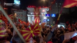 Macedonian Protesters Reject EU Call To Break Political Deadlock
