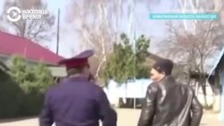 Погоня за нарушителями карантина в закрытых городах Казахстана (видео)