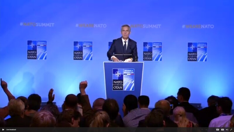 НАТО ѝ даде на Македонија покана за пристапни преговори