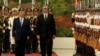 Udhëheqësi i Kinës Xi Jinping, e pret në Pekin presidentin e Serbisë, Aleksandar Vuçiq, 25 maj 2026.