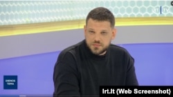 Грамадзянін Літвы Вячаслаў Папшо, якога ў сьнежні 2025 году вызвалілі разам зь беларускімі зьняволенымі. Скрын з праграмы тэлеканалу LRT