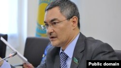 Серик Оспанов в бытность депутатом мажилиса парламента Казахстана.