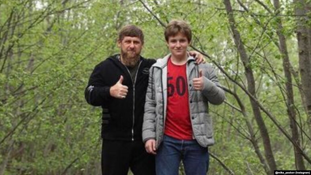Рамзан Кадыров и Мика Песков