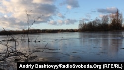 Ucraina, râul Pripiat lângă Cernobîl