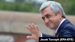 Serzh Sarkisian, foto nga arkivi 