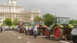 Protest cu tractoare la Parlament. Fermierii critică lipsa de finanțare a agriculturii