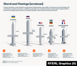 Graphic Zborul unui Flamingo ucrainean - romana