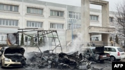 A photo posted on the official Telegram account of the Belgorod region's governor on March 16 purports to show the aftermath of fresh attacks on Belgorod.