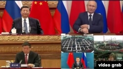 Dialog online între președintele Rusiei, Vladimir Putin - președintele Chinei, Xi Jinping 