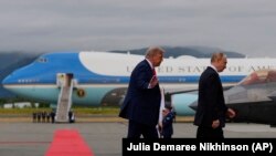 Претседателот на САД, Доналд Трамп и рускиот претседател Владимир Путин 