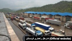 A General view of Bashmaq Border crossing in Marivan County of Iran's Kurdistan province, one of the border crossings between Iran and Iraqi Kurdistan Region, undated.