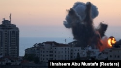 Атака израильской авиации в Газе, 14 мая 2021 года