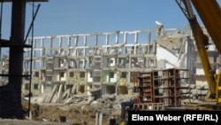 Снос жилого комплекса «Бесоба» в Караганде. Архивное фото.