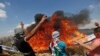 تظاهرات فلسطينی‌ها در «يوم النکبه» ۱۰ زخمی برجای گذاشت