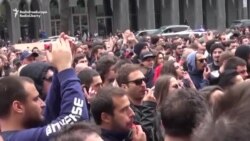 Proteste la Tbilisi împotriva violenței poliției