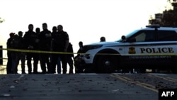 В районе стрельбы в Вашингтоне, 27 ноября 2025 года