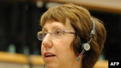 The European Union's High Representative for Foreign Affairs and Security Policy Catherine Ashton