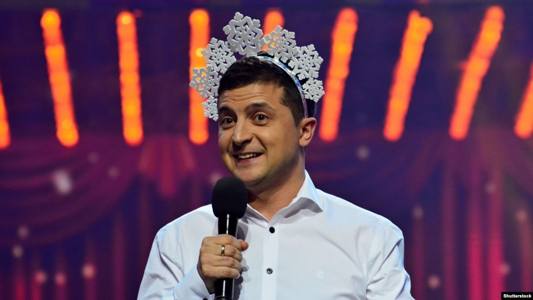 Crowdsourcer In Chief: Ukrainian Funnyman Takes Unorthodox Path To Top Of  Presidential Pack