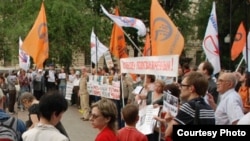 Прошлая акция "Солидарности" в поддержку Ходорковского и Лебедева прошла 2 июня