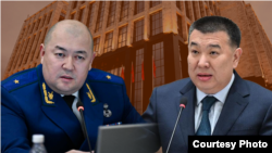 Максат Асаналиев жана Жумгалбек Шабданбеков. "Азаттыктын" коллажы 