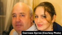 Геннадий Качан с дочерью Татьяной