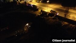 Həsən bəy Zərdabi prospekti 82, gecə saatlarında qazıntı işləri