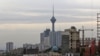 A general view of the Iranian capital Tehran and the Milad tower, November 5, 2018