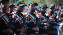 Войници от Революционната гвардия на Иран