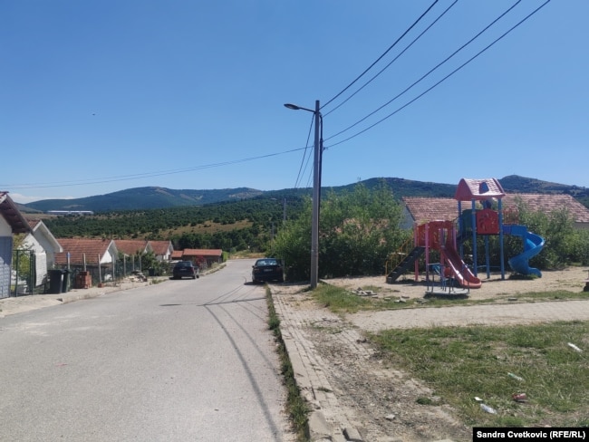 Një rrugë në Badovc e fotografuar në qershor të vitit 2026.