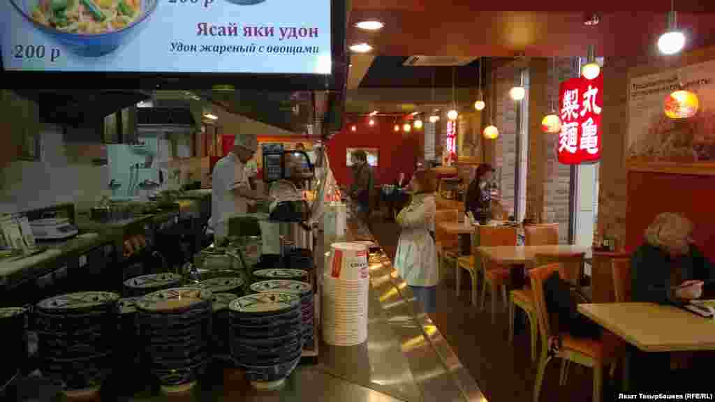 Японский ресторан «Марукамэ» в Москве. 