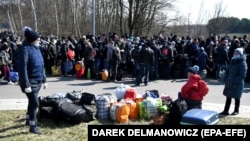 Черги українців на польсько-українському кордоні, 27 березня 2020 року