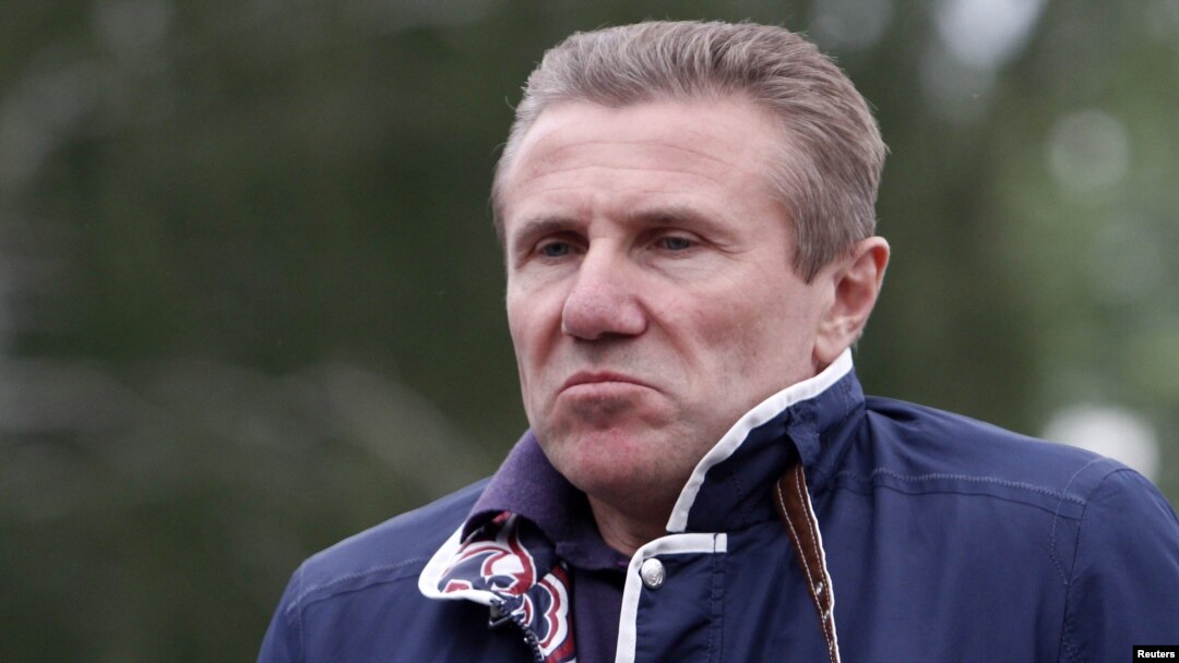 Former Olympic pole vault champion Sergei Bubka