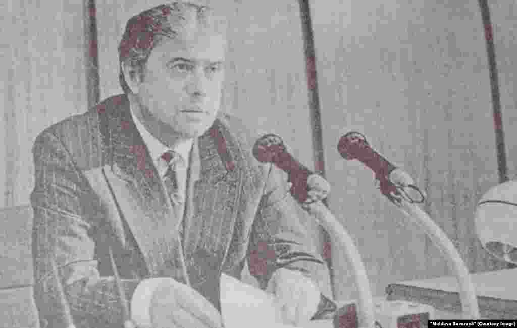 &quot;Moldova Suverană&quot;, 13 iulie 1996, premierul Andrei Sangheli
