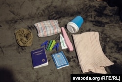 Рэчы, якія Алена змагла забраць з сабой з калёніі